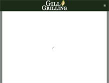 Tablet Screenshot of gillgrilling.com